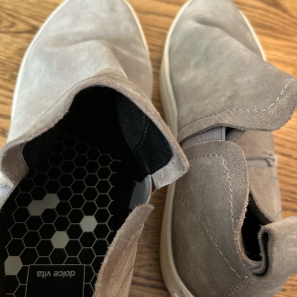 DOLCE VITA Loafers Flat Sneakers Suede Size 9 - Picture 8 of 10